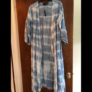 Sonja Betro 100% rayon cover up, size large, brand new with tags